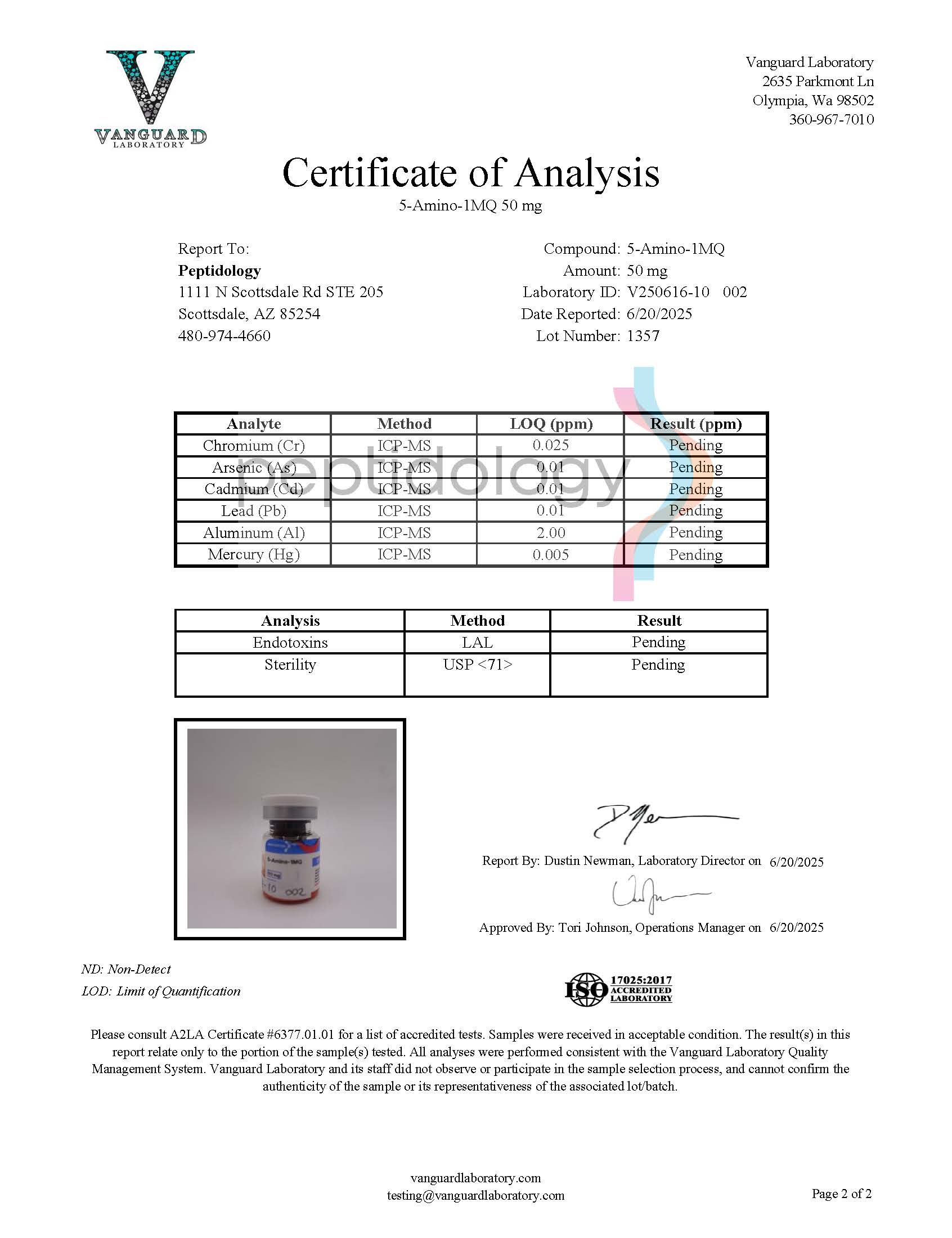 5-Amino-1MQ 50mg #1357_Page_2