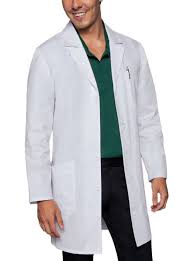 Unisex Lab Coat — White