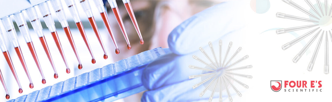 Sterile Pipette Tips 1000µL — 96 Rack